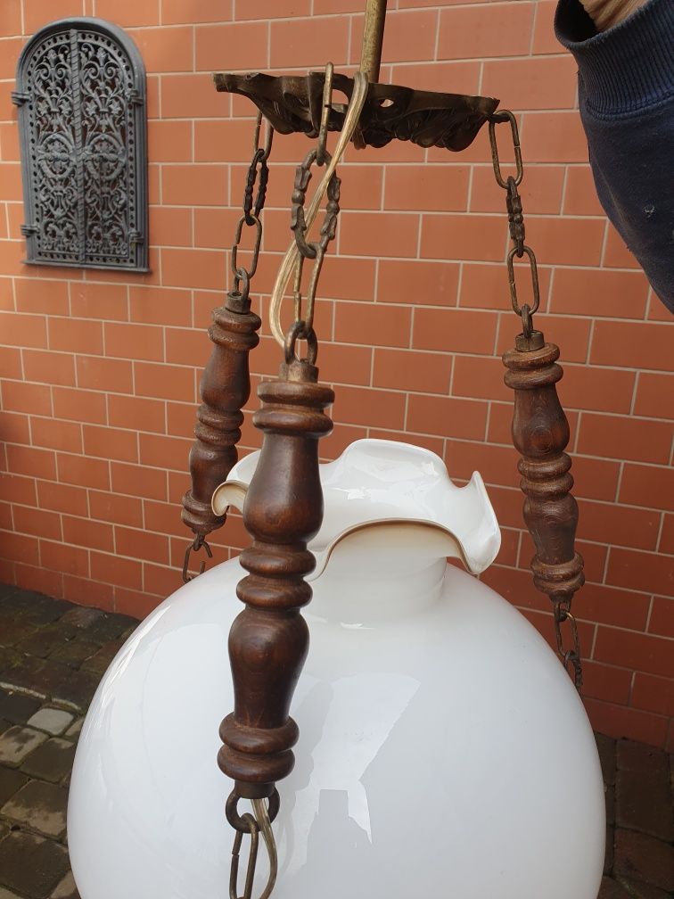 Śliczna lampa retro  .Taniutko