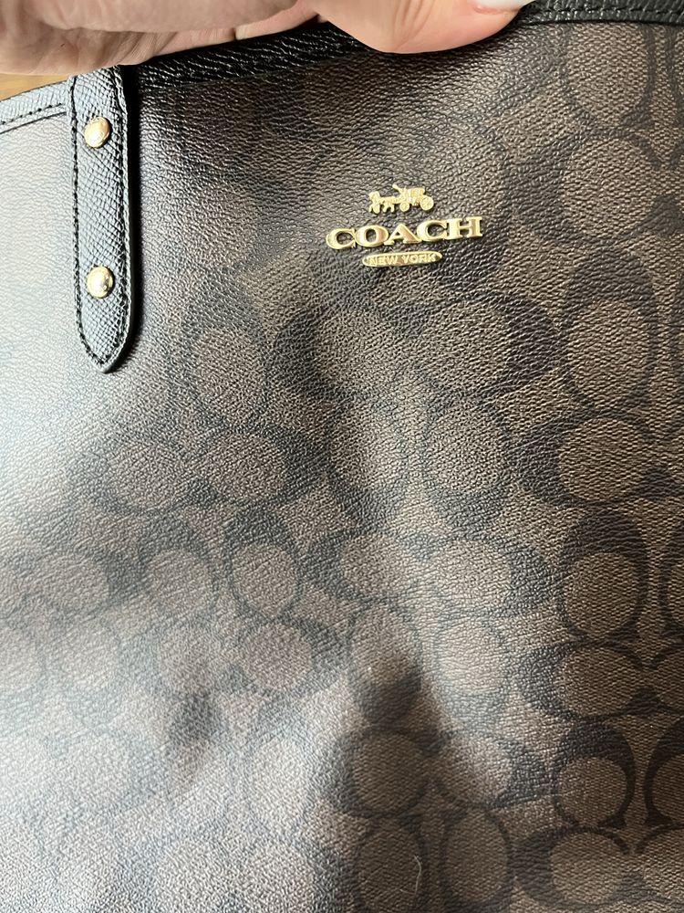 Двостороння сумка шопер Coach