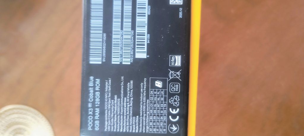 Smartfon Poco X3 6GB/128