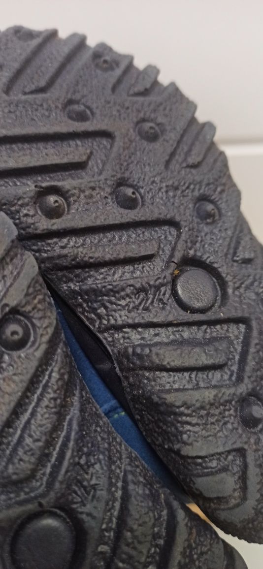 Śniegowce buty zimowe odblaski Superfit 24 niebieskie Gore-Tex