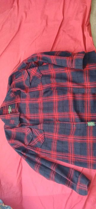 koszula w kratkę