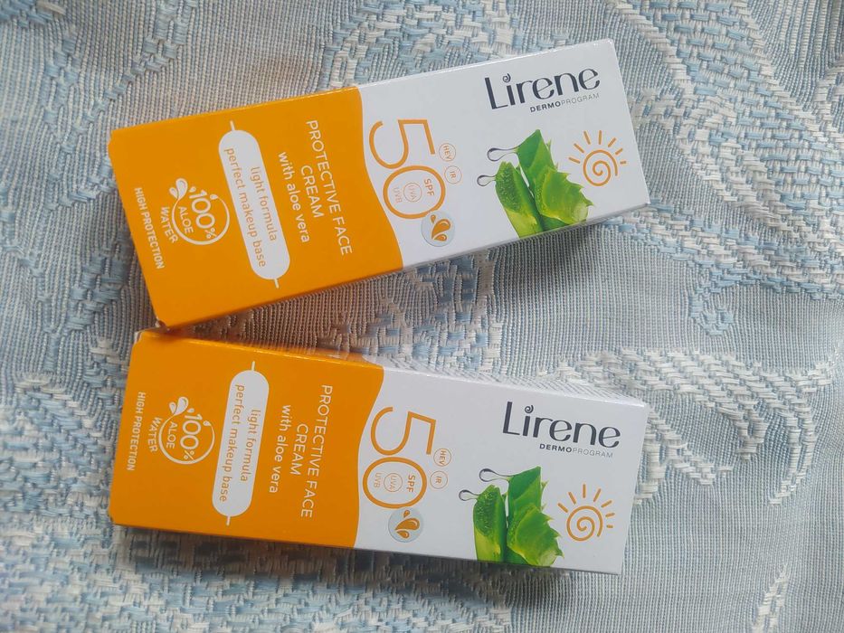 Сонцезахисний крем Lirene SPF 50