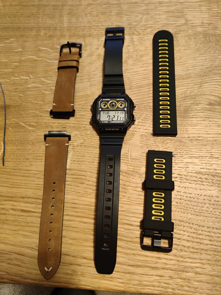 Casio ae 1300, zegarek.