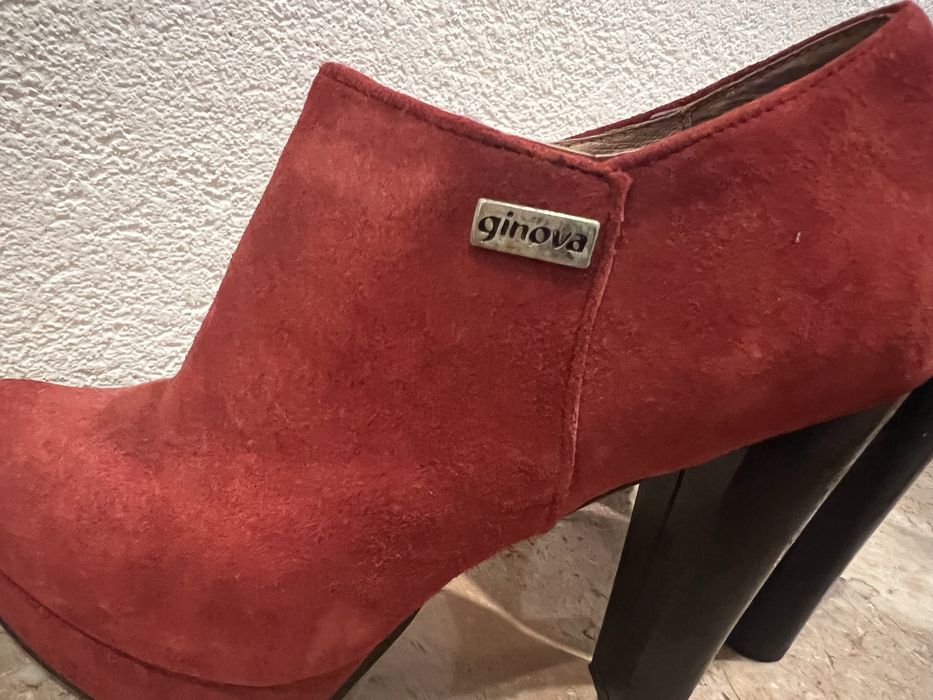 Botins Ginova Vermelhos