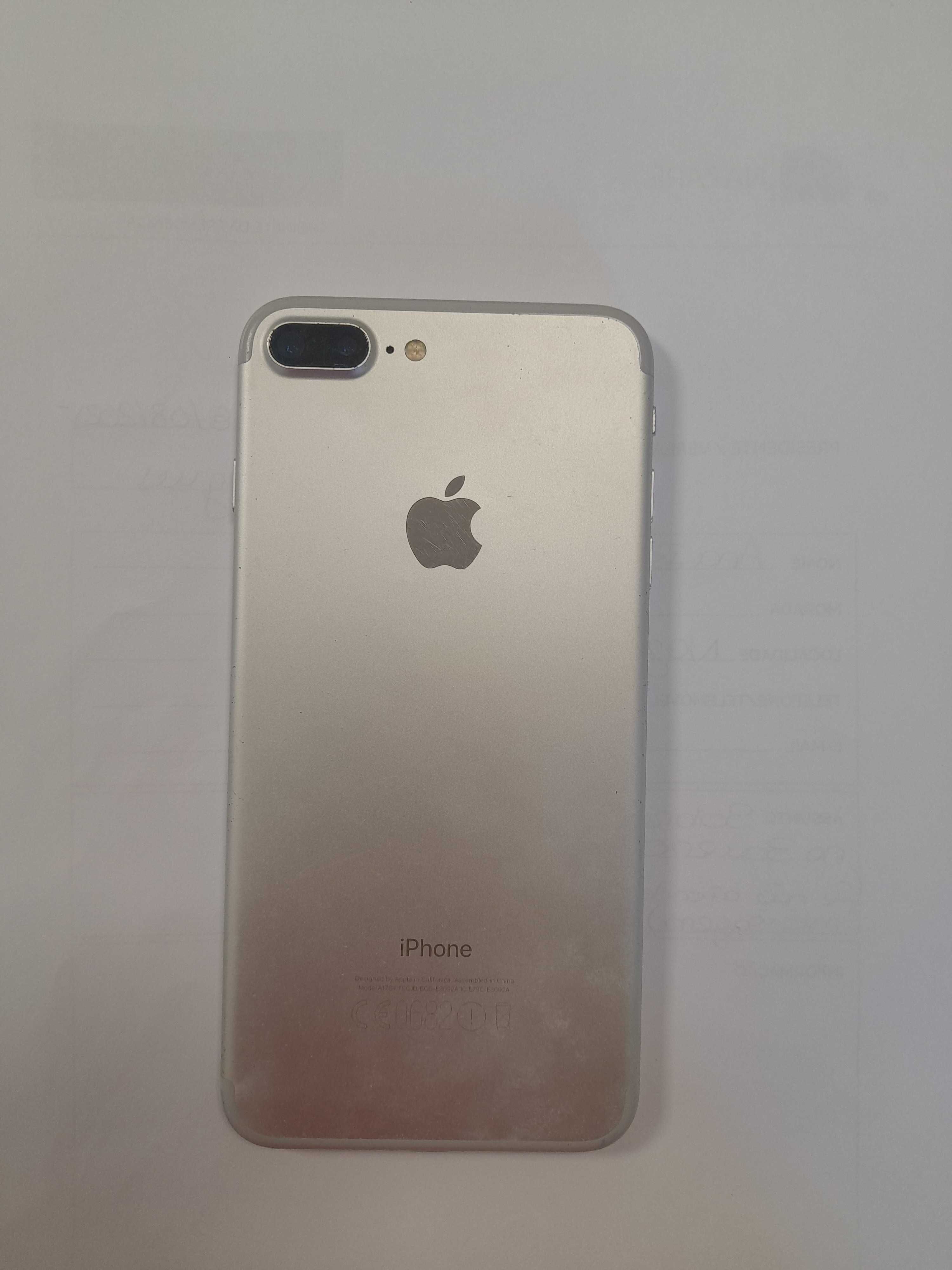 Iphone 7 plus Silver- para peças