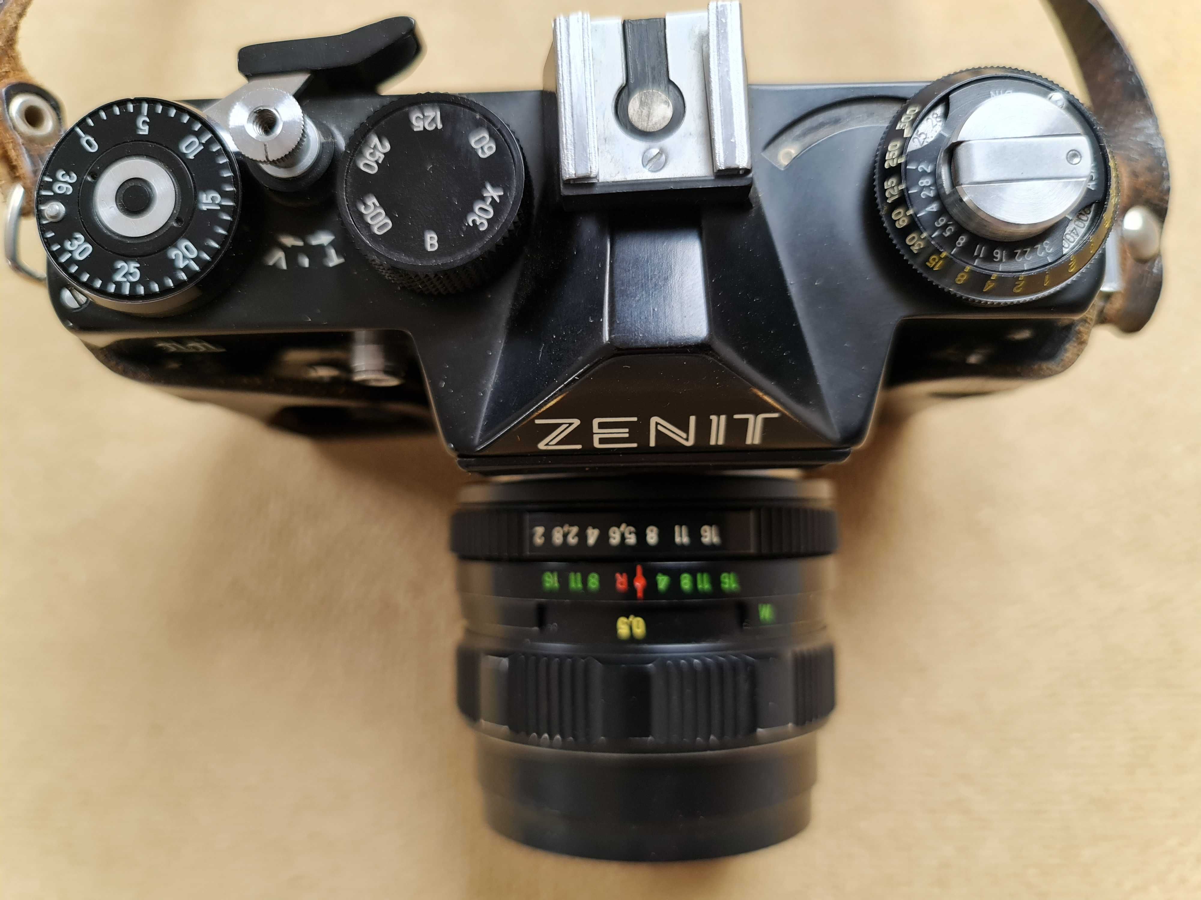 Aparat ZENIT 11 oraz FED 5 z body + obiektywy + akcesoria foto