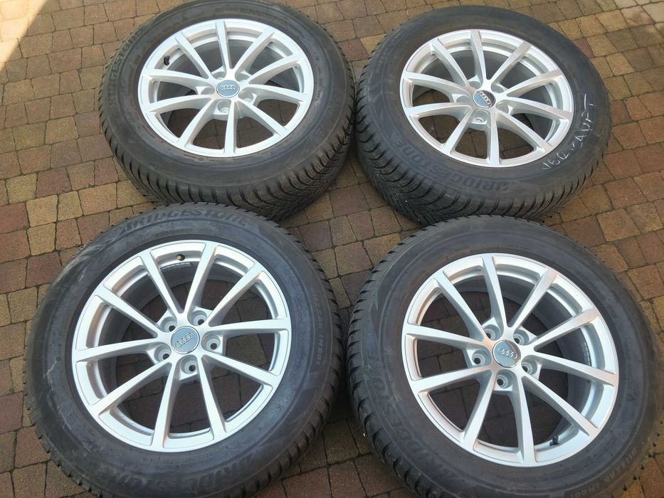3388. Alufelgi 17" Audi A4 B8 B9 A6 C7 C8 oryginalne 5x112 7.5J ET36
