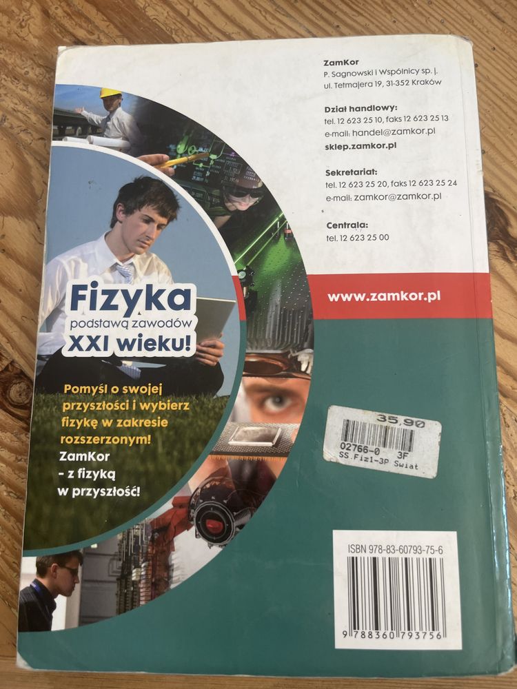 Świat fizyki podręcznik