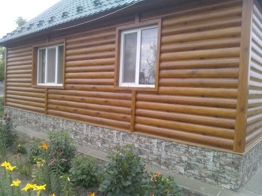 Металевий сайдинг Блок-хаус евробрус