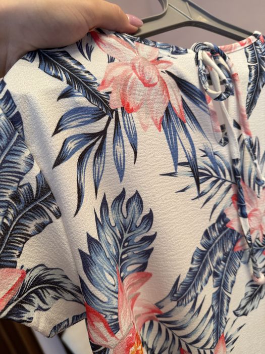 Сукня з принтом літня