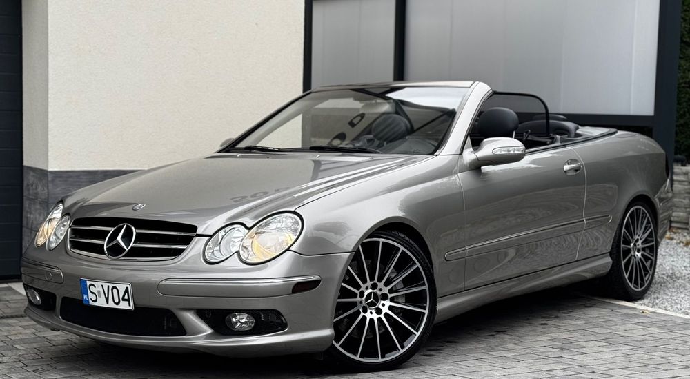 Mercedes-Benz CLK CLK500 V8 / Cabrio / 2-KPL Alufelg / Pakiet AMG / Zarejestrowany