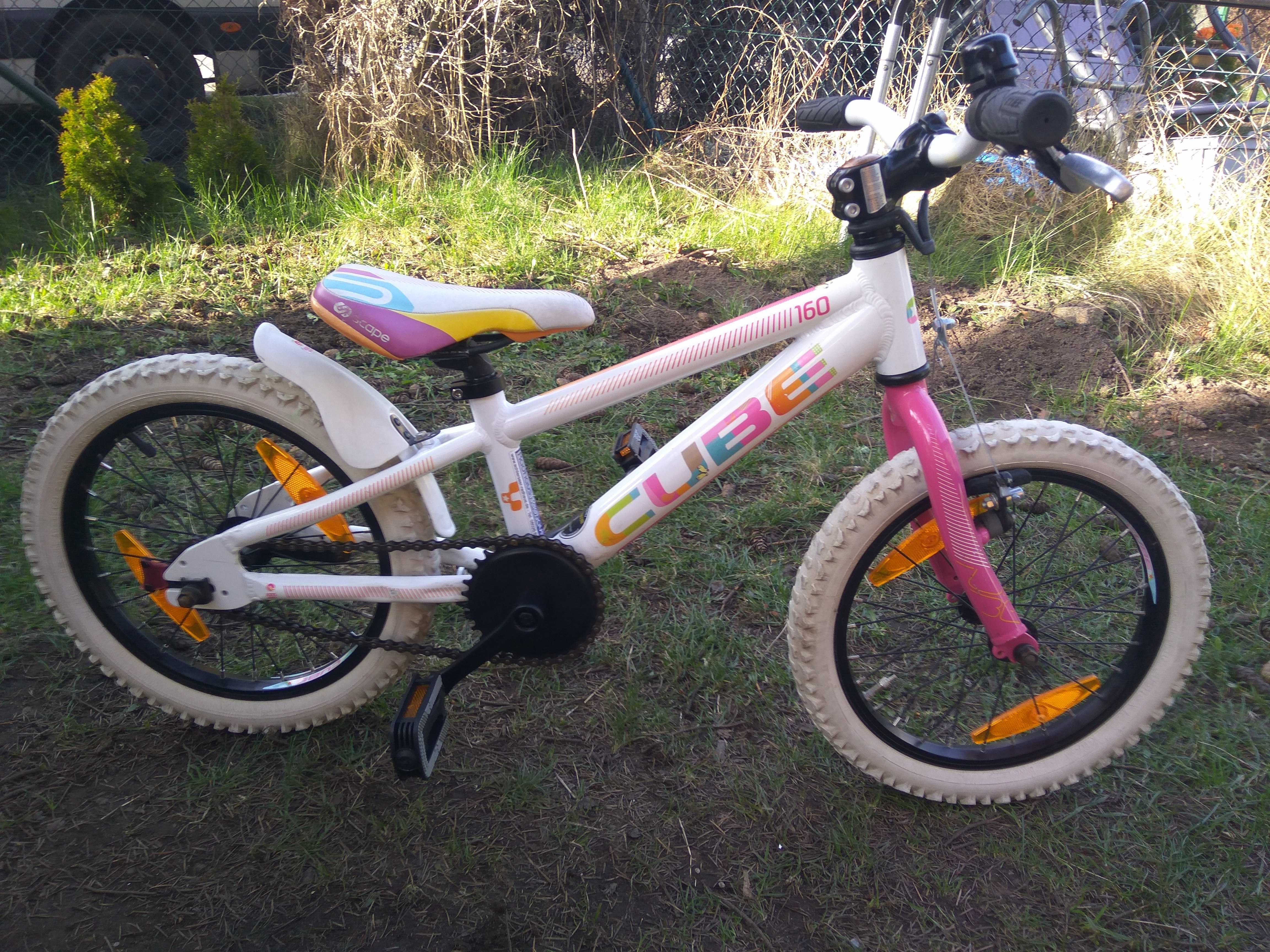 CUBE Kid 160 rowerek dzięcięcy dla księżniczki Koła 16''  Alu