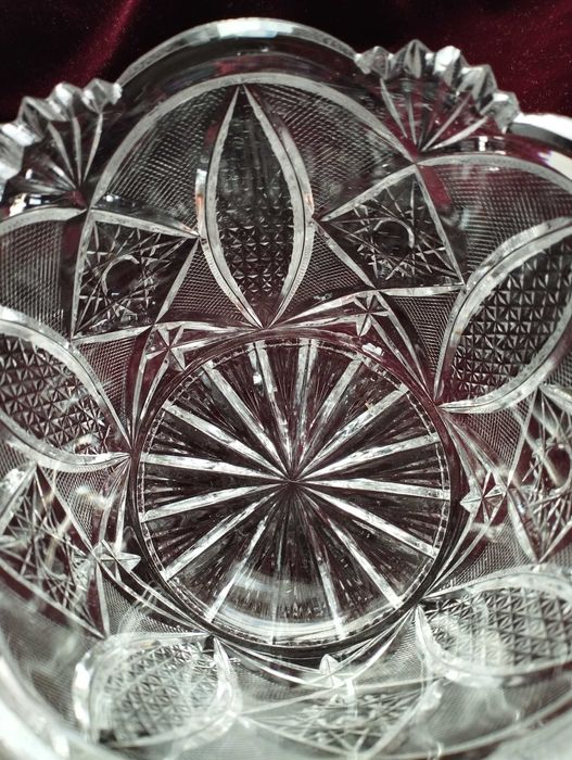 Кришталь, салатник /цукерниця, ссср