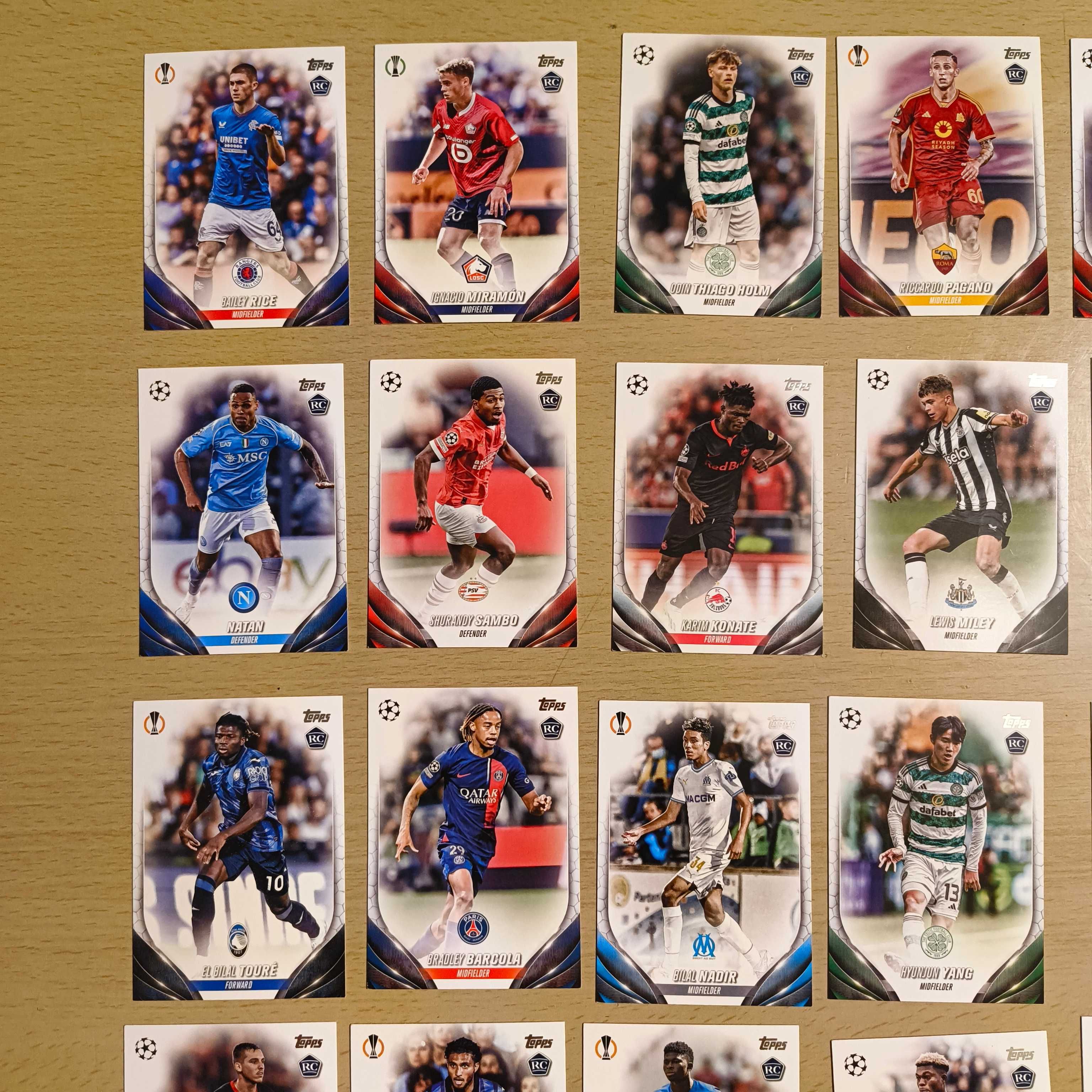 36 CArtas Rookie Topps UCC