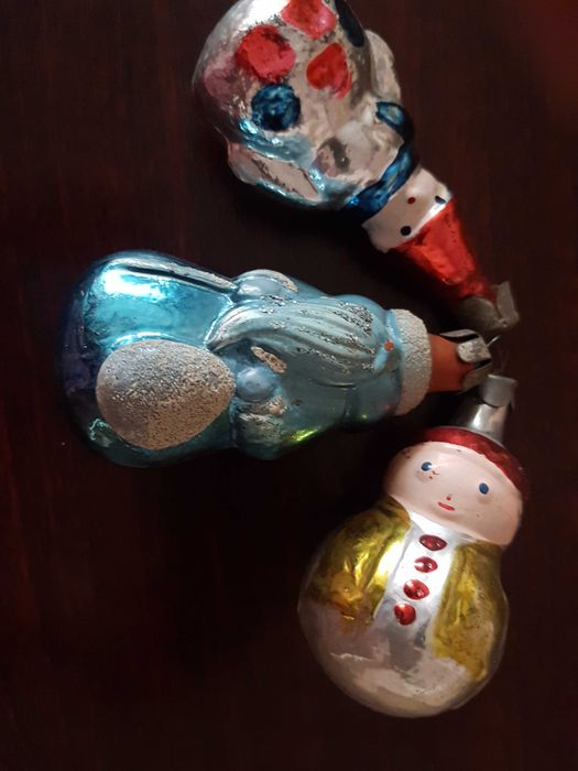 Іграшки на ялинку новорічні ретро в подарунок