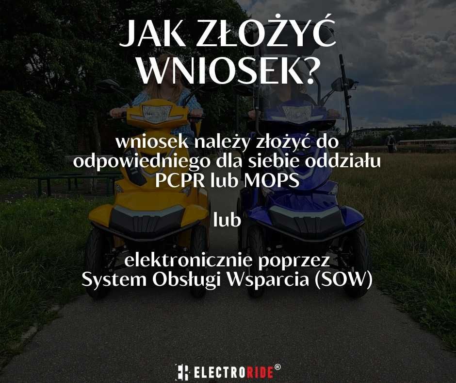 Nowy FASTI 3, 3MAX / 4, 4MAX elektryczny wspomagający poruszanie