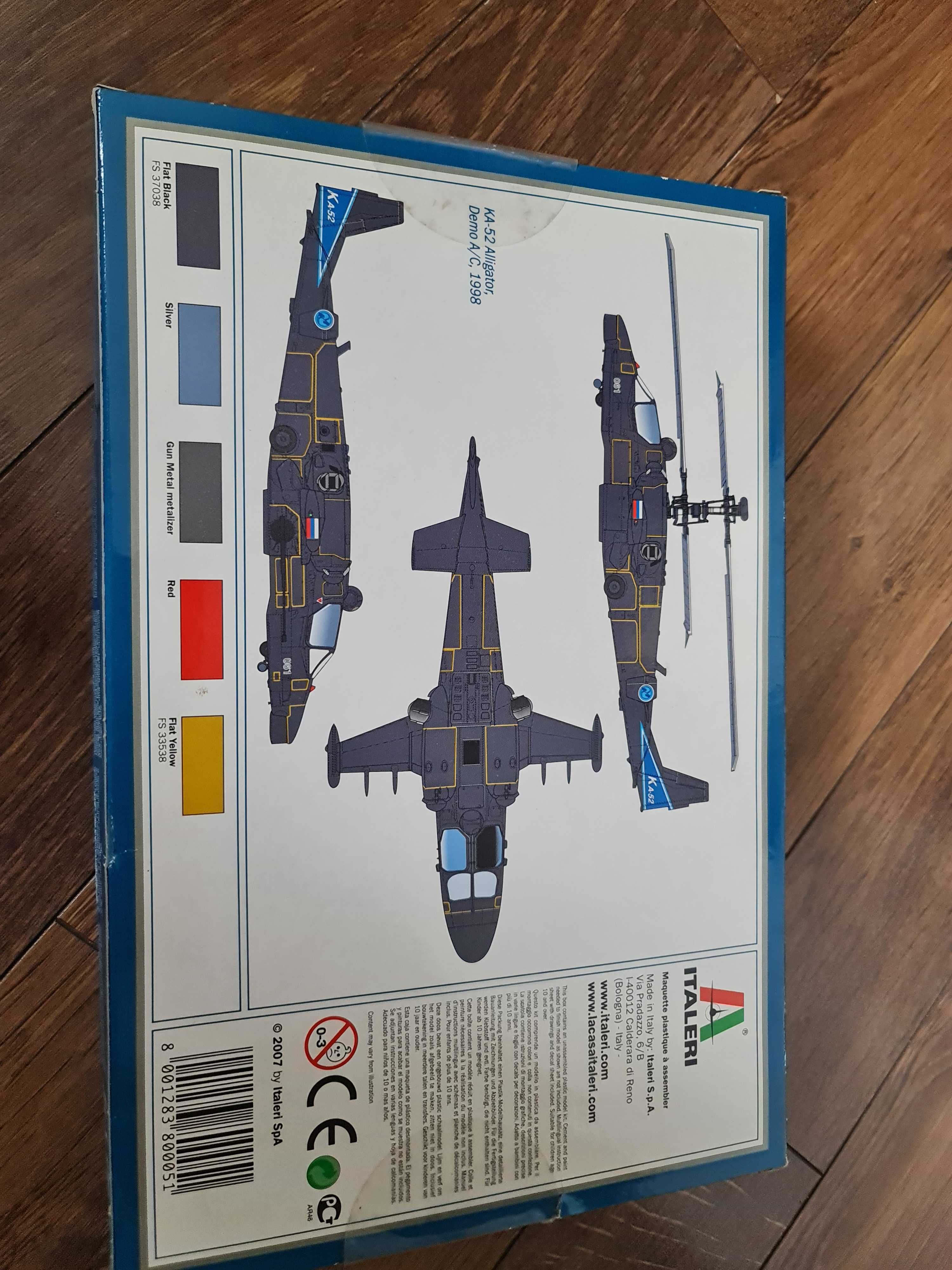 ITALERI  nr 005, model Śmigłowca Kamov KA-52 „ Alligator”