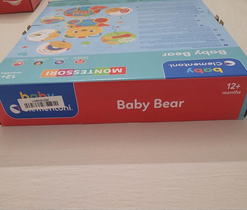 Brinquedo Clementoni Baby Montessori - Urso de Atividades