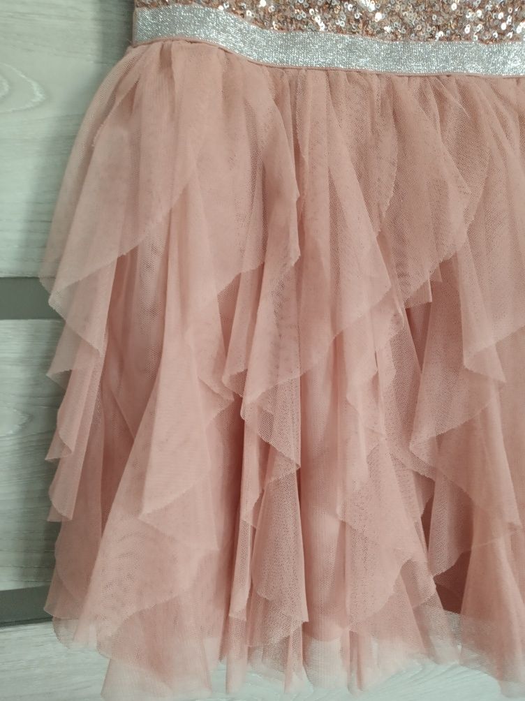 Sukienka wizytowa r 116 Primark  cekiny