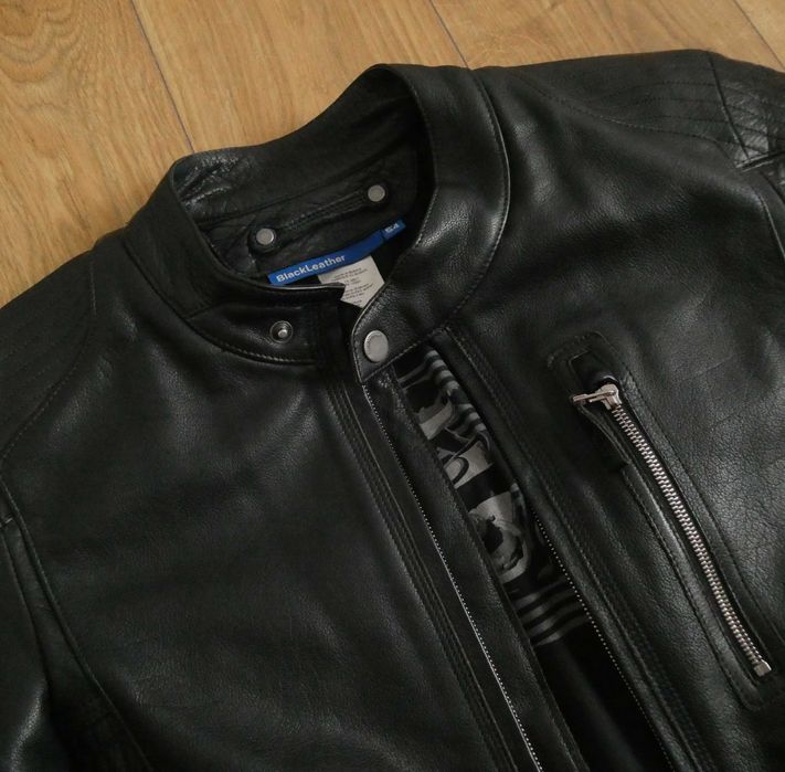 Kurtka skórzana męska BMW motorrad CLUB skóra PILOTKA rozm L/XL