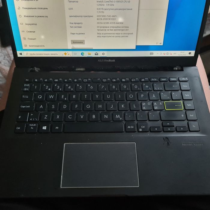 ноутбук asus k 413j