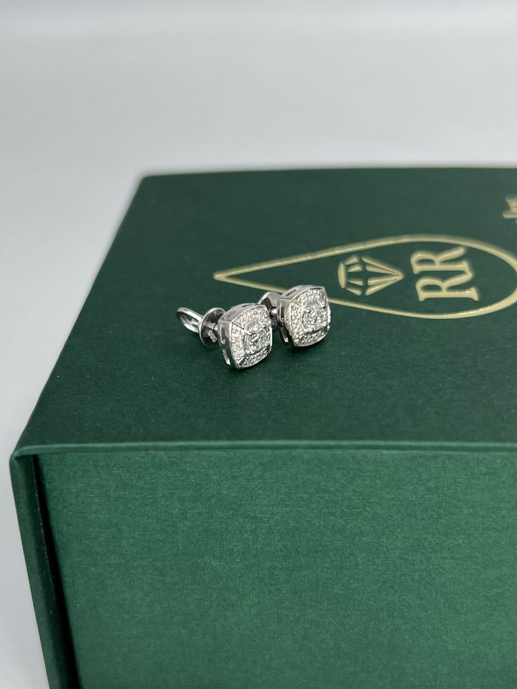 Серьги с бриллиантами 0.50ct в золоте 585