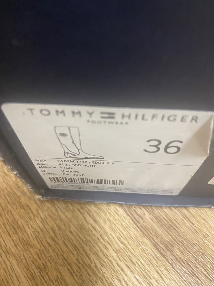 Чоботи tommy hilfiger, розмір 36