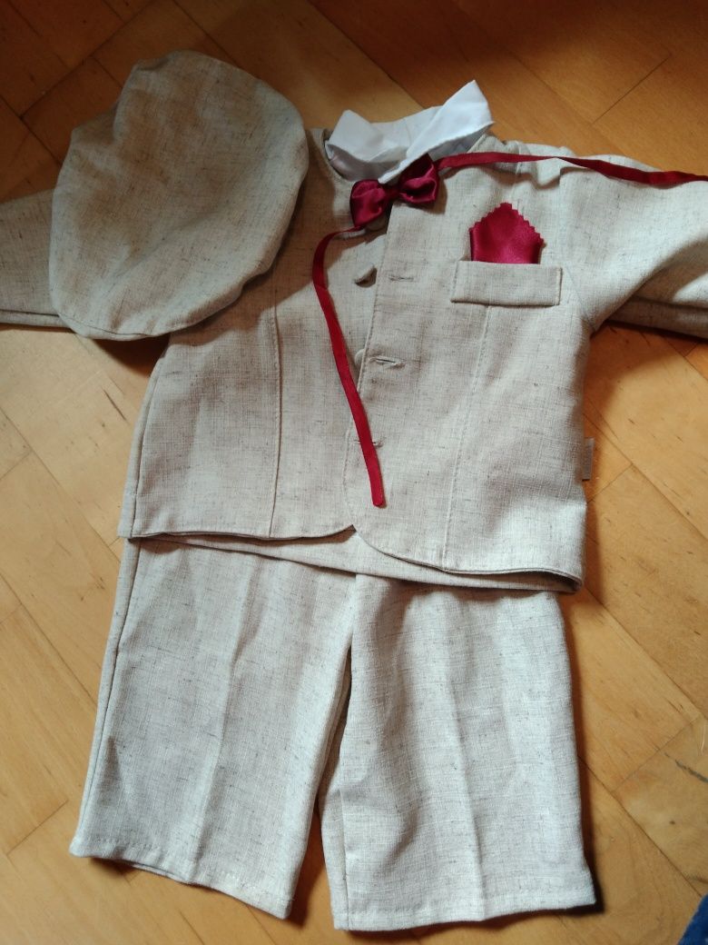 Ubranko do chrztu - chłopiec rozmiar 68