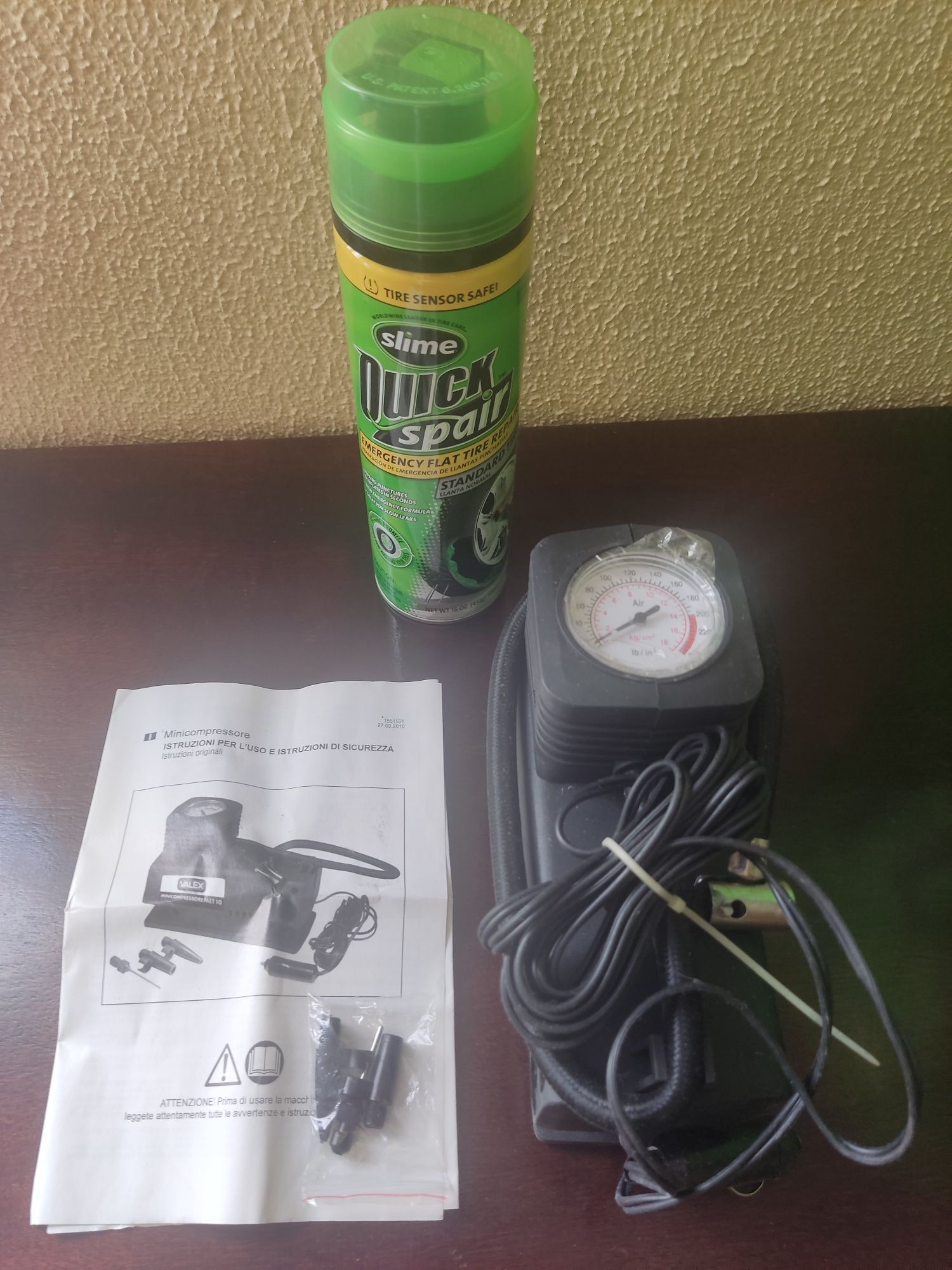 KIT anti furo com compressor
Condições do