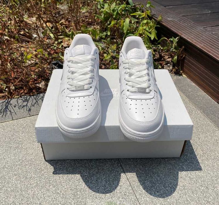 " koszykówki " Nike_ Air_Force_1_Low_'07_White_Gum_ Rozmiar 44.5