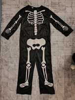 Kombinezon strój przebranie halloween kościotrup 134/140