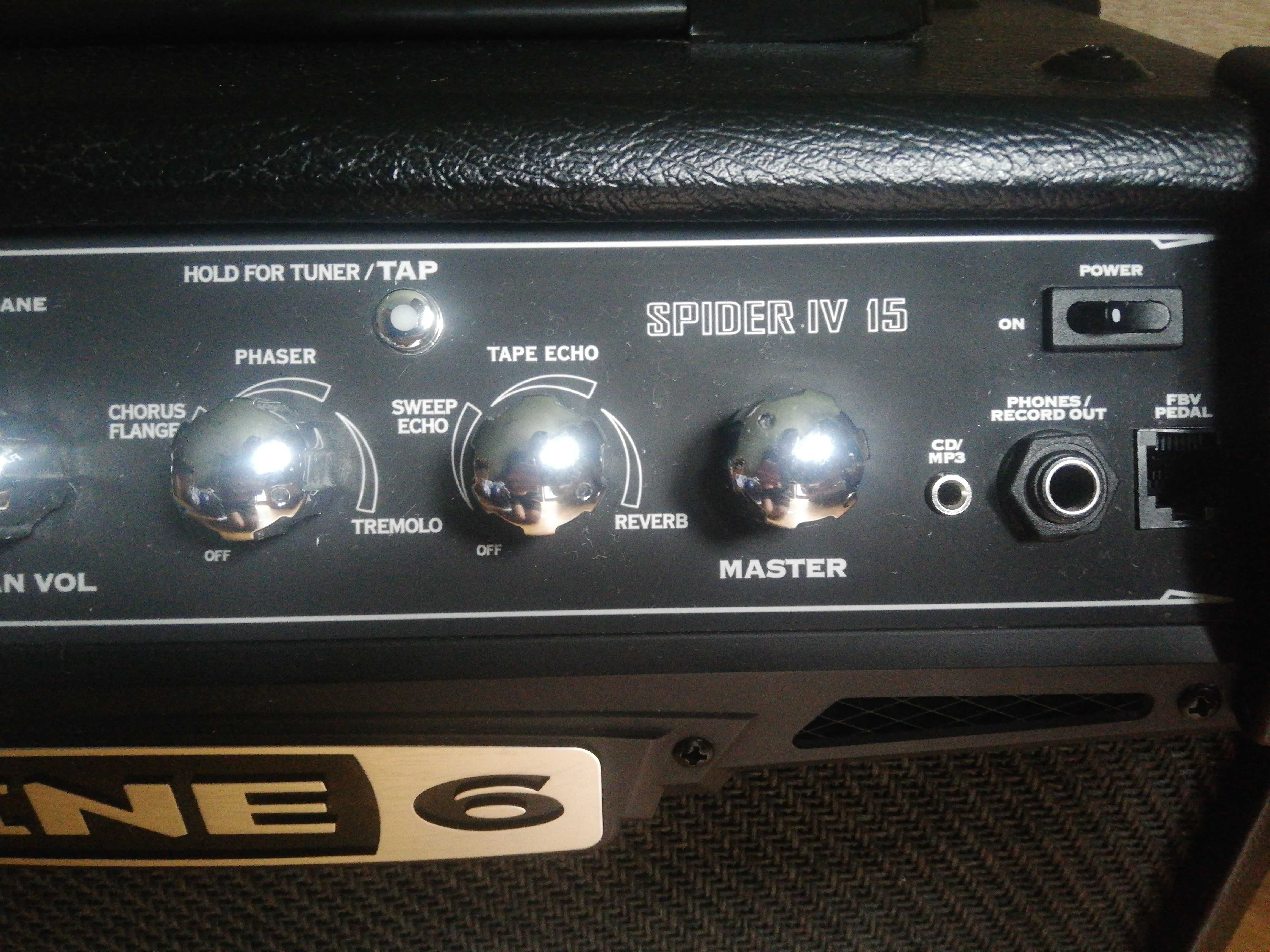 Wzmacniacz gitarowy, LINE 6 Spider IV 15, stan jak nowy! Okazja!