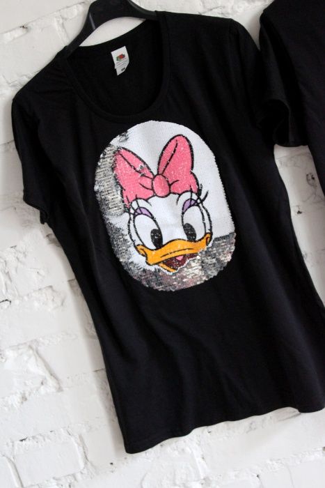 Magiczne cekiny bluzeczki XL/XXL Disney, Daisy,Dom z papieru