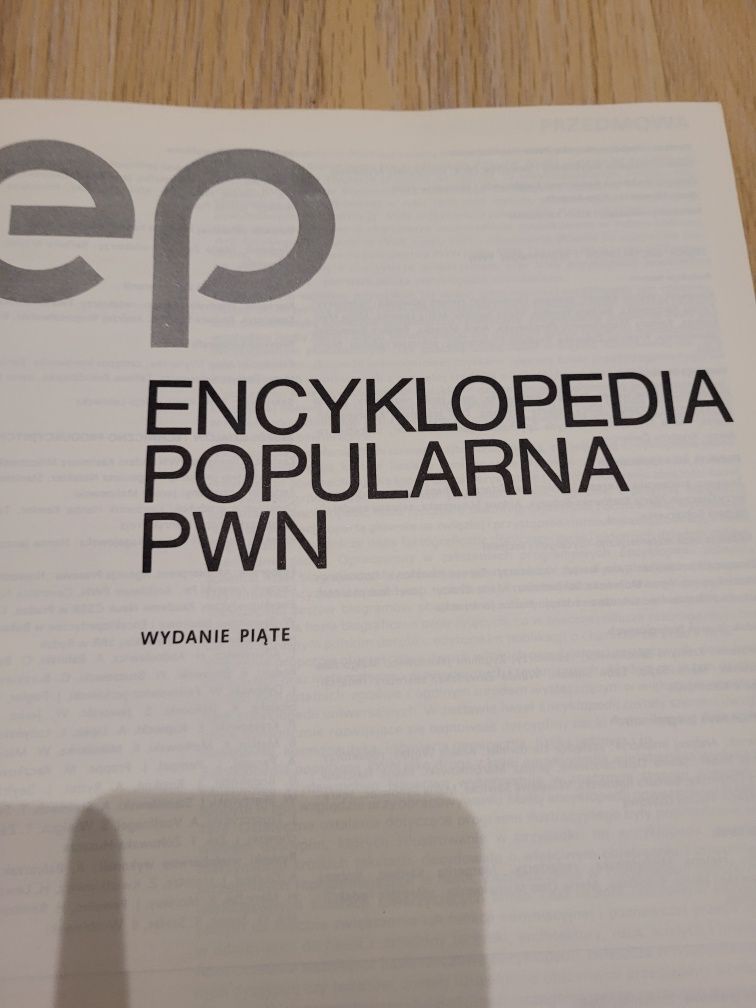 Encyklopedia popularna PWN/5 1982