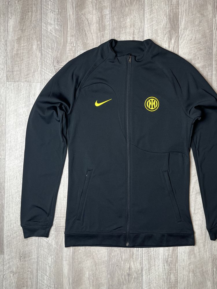 Спортивная кофта Nike Inter размер S оригинал чёрная футбольная найк