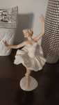 Figurka porcelanowa sygnatura WALLENDORF PRL baletnica tancerka