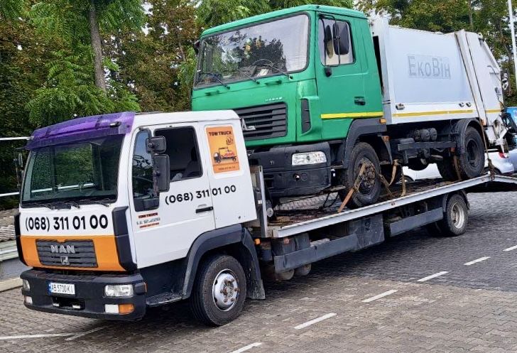 Евакуатор Вінниця, трал, автовоз, перевезення
