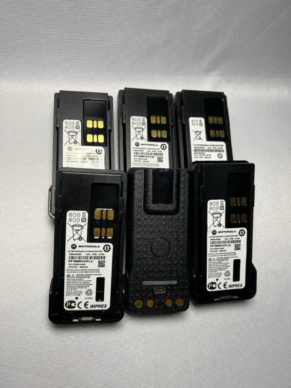 Набір із 5 АКБ для Motorola DP-4400  DP-4600 DP-4601 DP-4800 type C