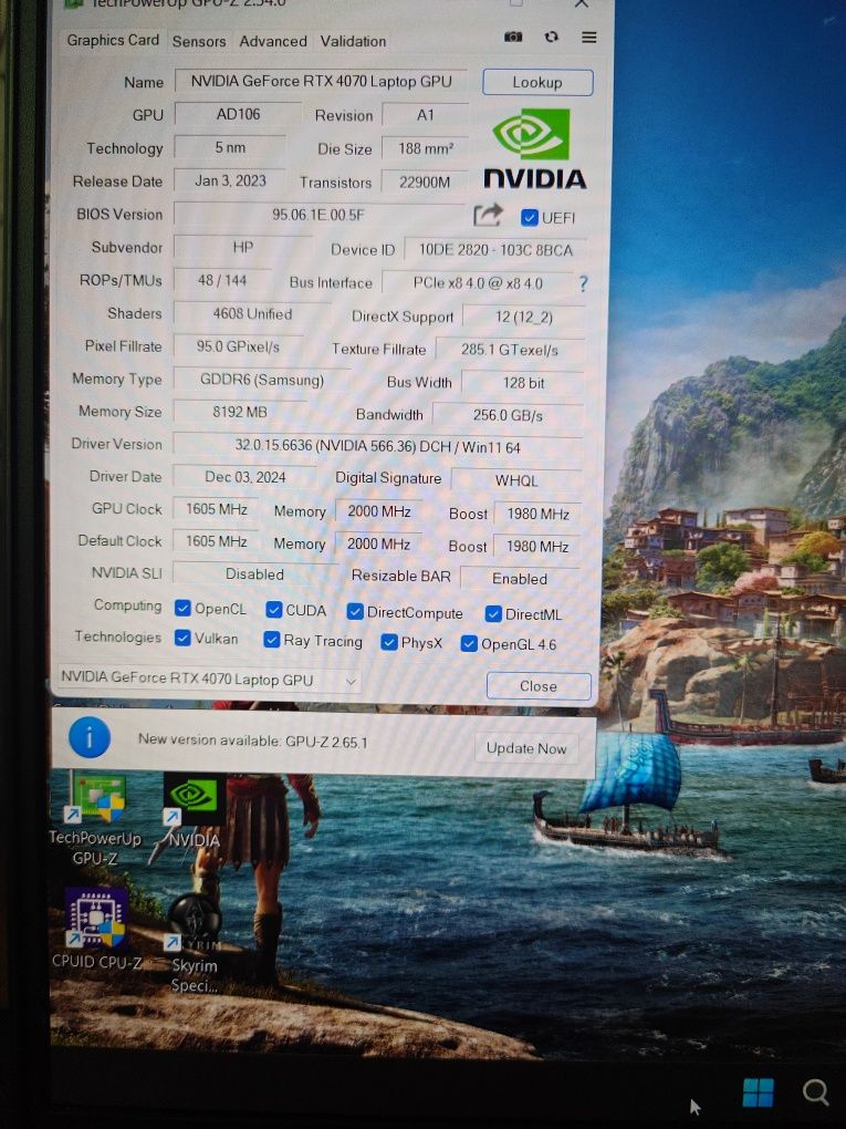 HP Omen 16 RTX4070 Ryzen 9