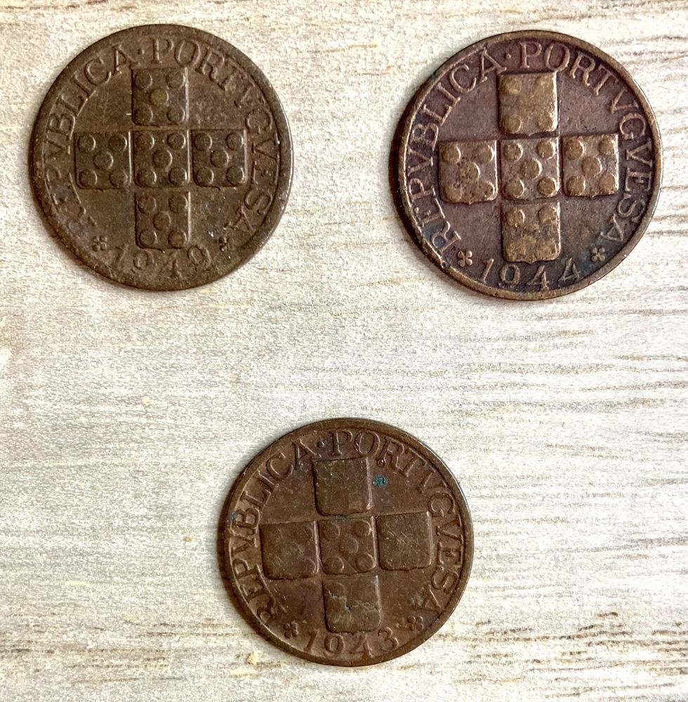 Numismática, moeda 50 centavos guiné