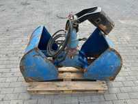 ŁYŻKA CHWYTAK Hydrauliczny Obrotowy CZERPAK Rotator do Koparki 50x50