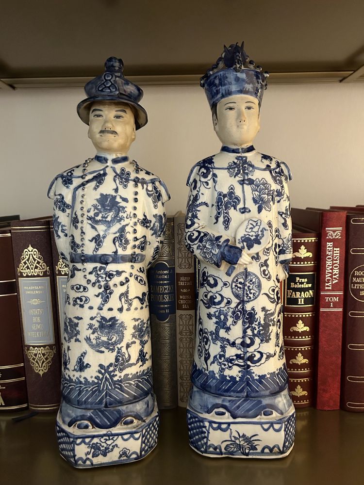 Stara chińska dynastyczna sygnowana porcelana