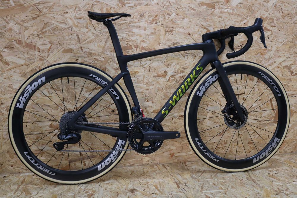 Bicicleta topo de gama Specialized Tarmac S-Works SL7 - Rodas carbono