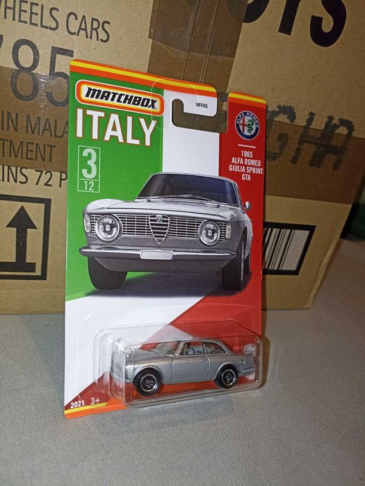 Matchbox Alfa Romeo Giulia Sprint GTA Stars Of Italy