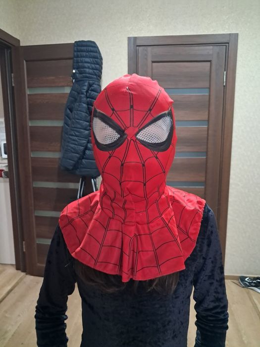 Маска человек паук спайдермен 5-6-7-8-9-10л