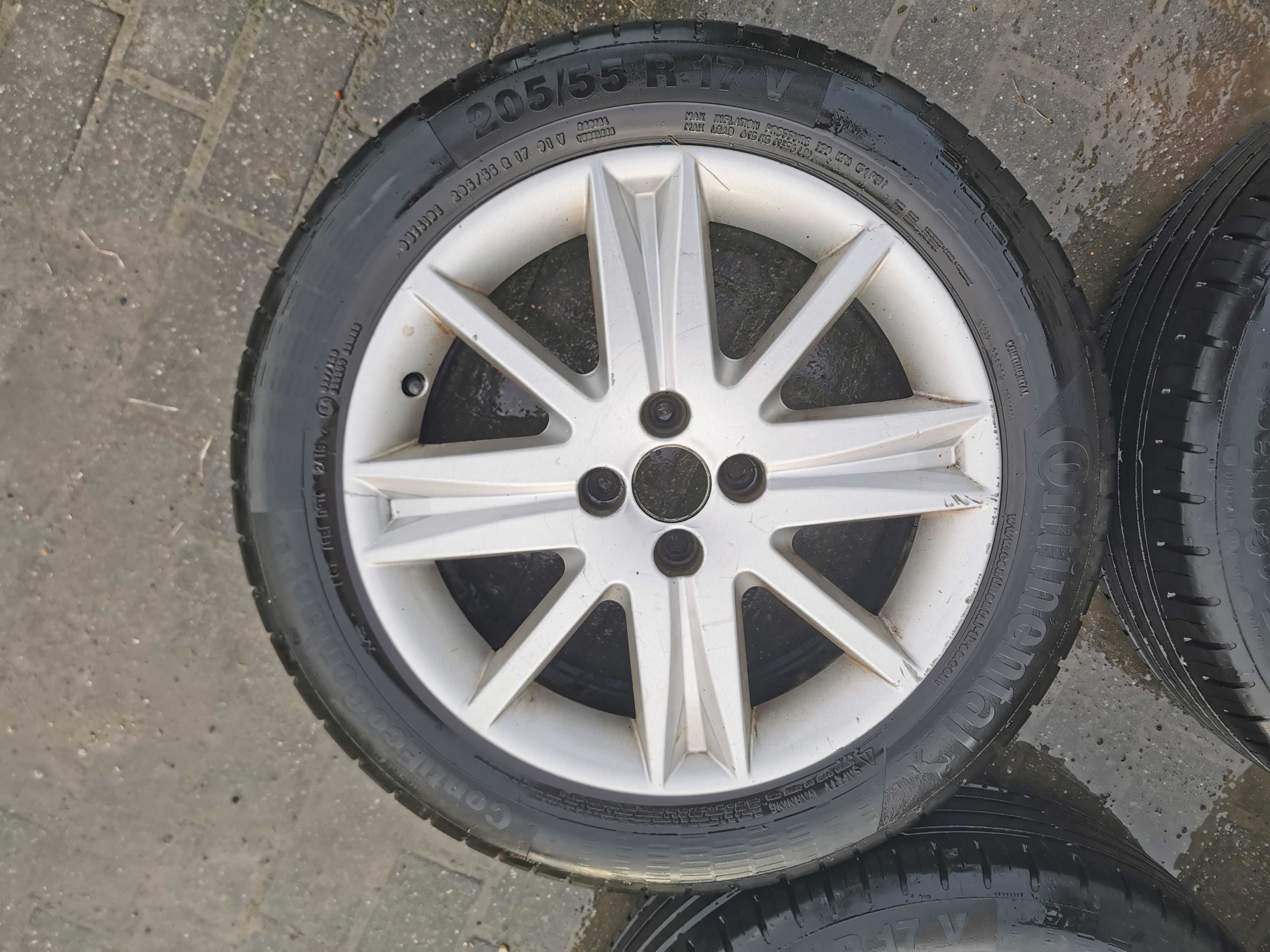 oryginalne felgi Renault R17 - Nervasport 17" 4x100