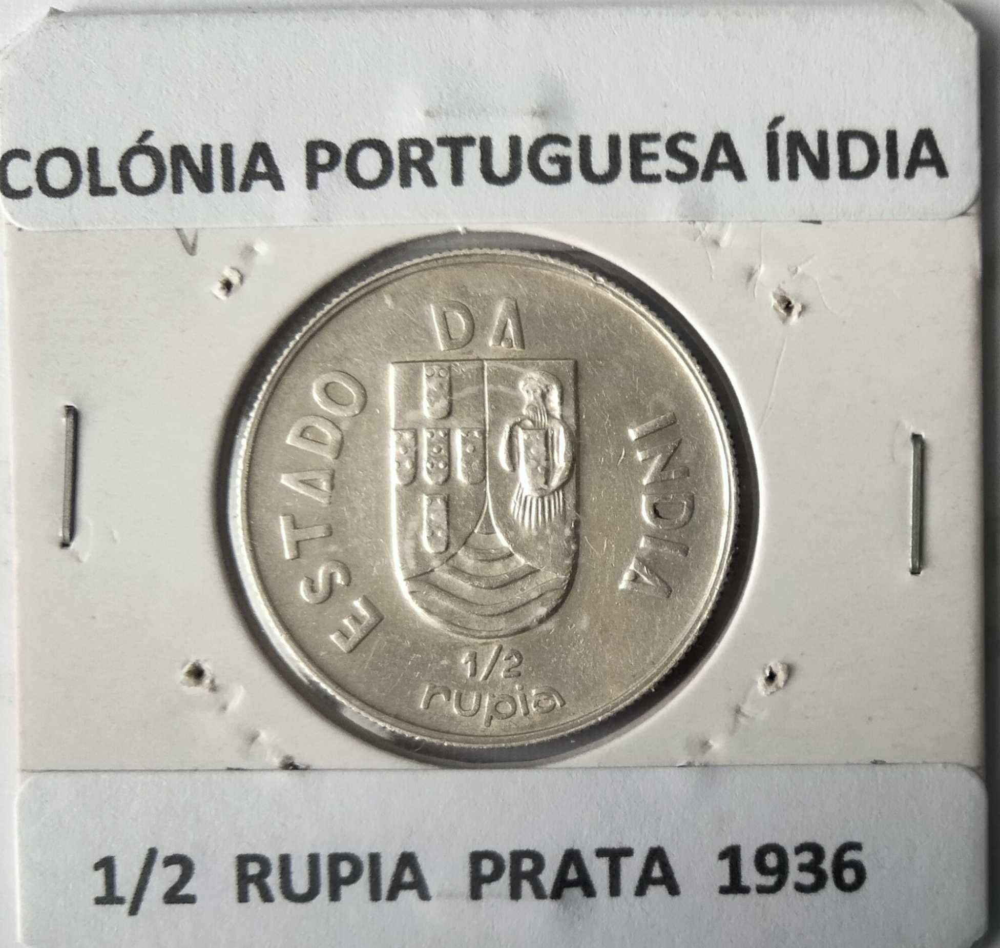 Moedas Da Ex Colónia  Portuguesa Da Índia  « Rupia »