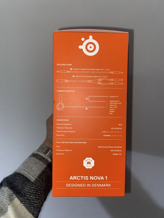 Steel Series Arctis Nova 1 SELADOS e NOVOS.