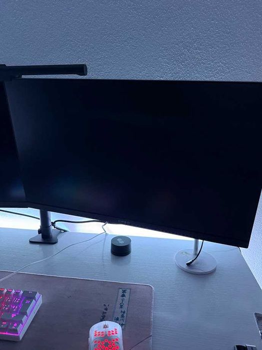 Monitor HP OMEN 27" LED IPS FullHD 165Hz FreeSync – Como Novo