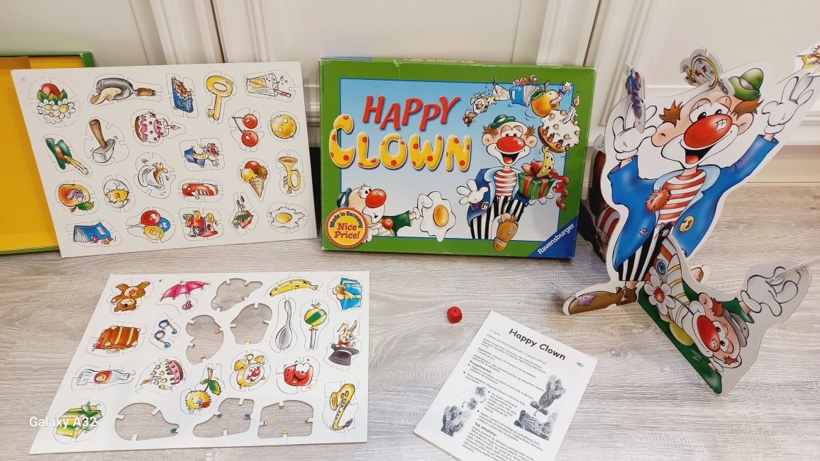 Zestaw gier Ravensburger billy Biber Bóbr  happy clown klaun 21766